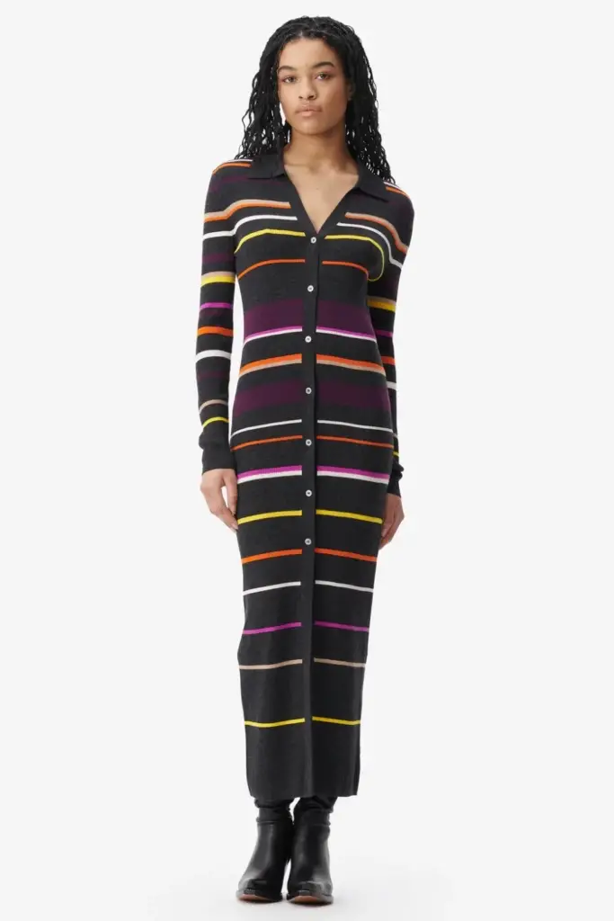 Lala Berlin Cardigan Kalliani wool multicolor stripe Bis zu 65% Rabatt
