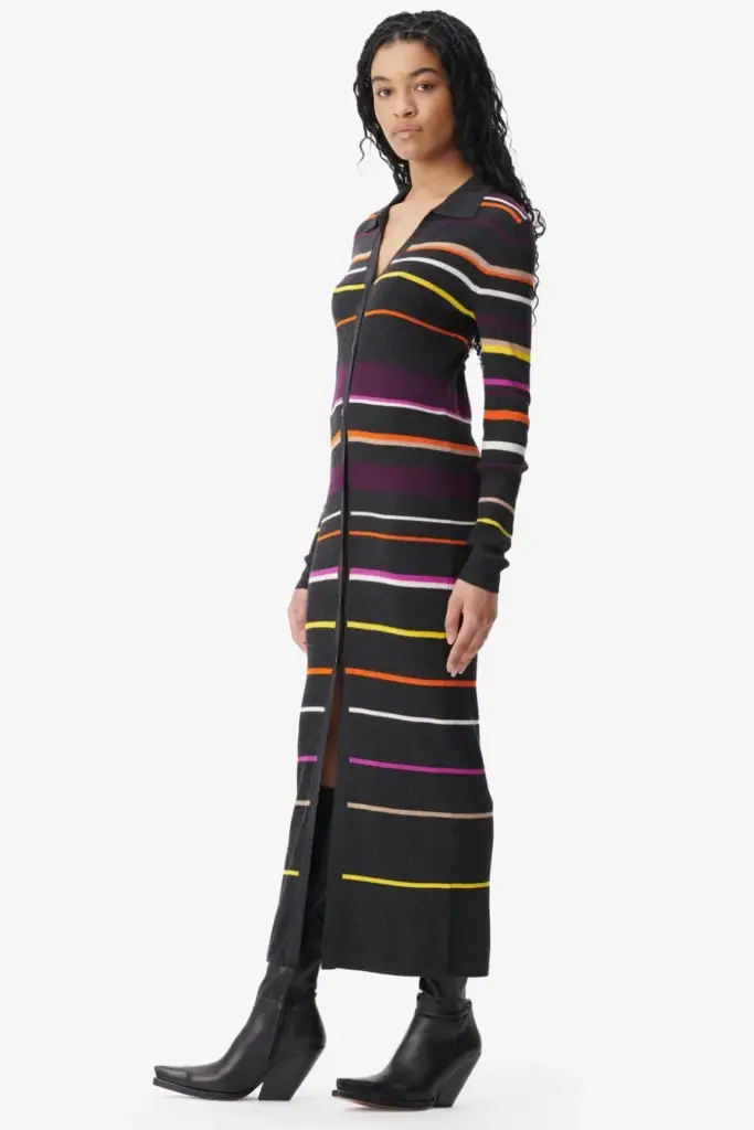 Lala Berlin Cardigan Kalliani wool multicolor stripe Bis zu 65% Rabatt