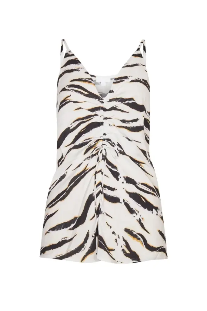 Lala Berlin Top Tiko viscose zebra wave Sonderangebot der Fabrik