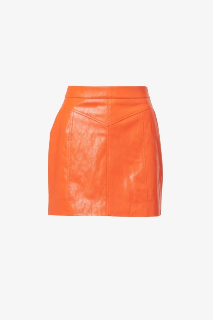 Lala Berlin Skirt Skyla viscose mix paprika 50% Rabatt für begrenzte Zeit