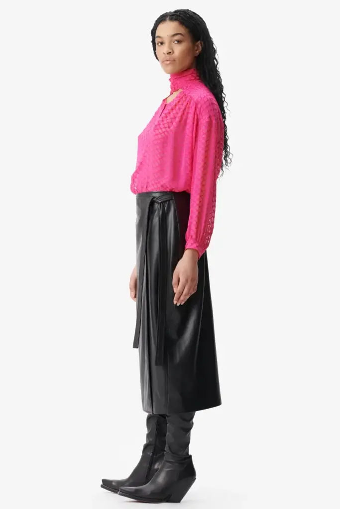 Lala Berlin Skirt Siana polyester mix black Rabatte dieses Monats