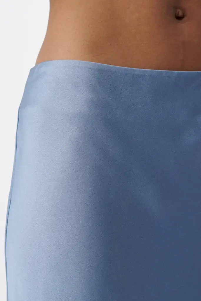 Lala Berlin Skirt Sasai viscose mix faded denim 2025