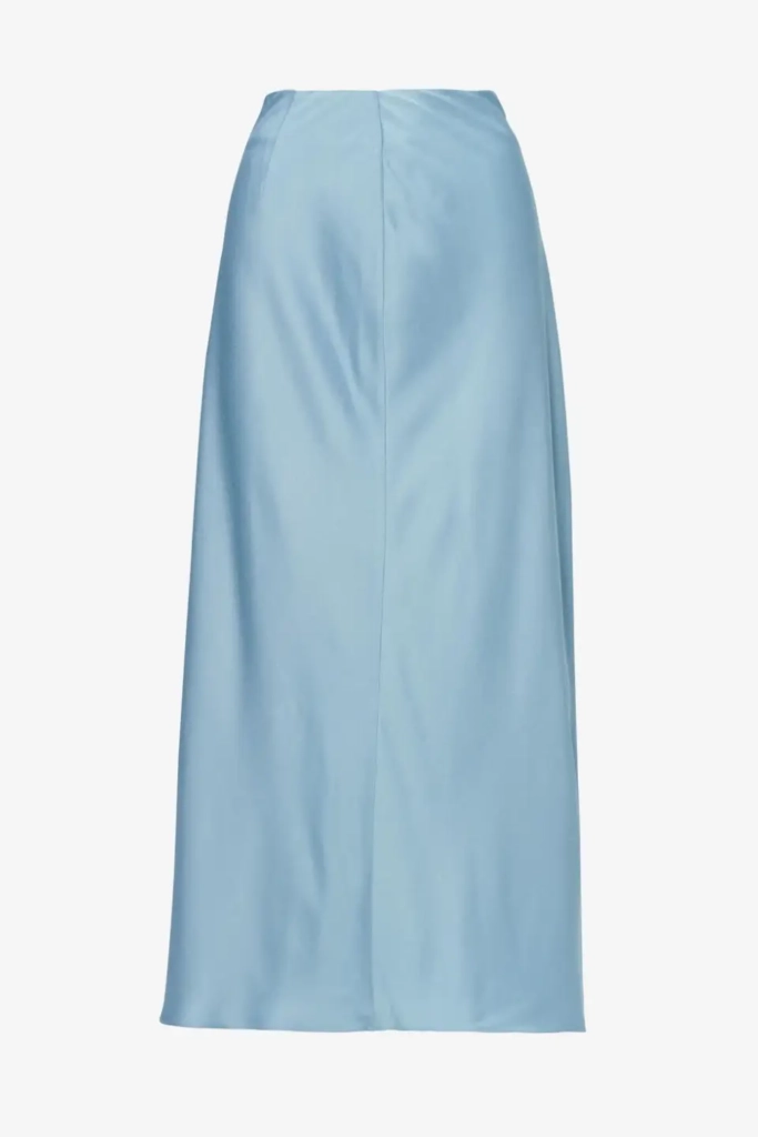 Lala Berlin Skirt Sasai viscose mix faded denim 2025