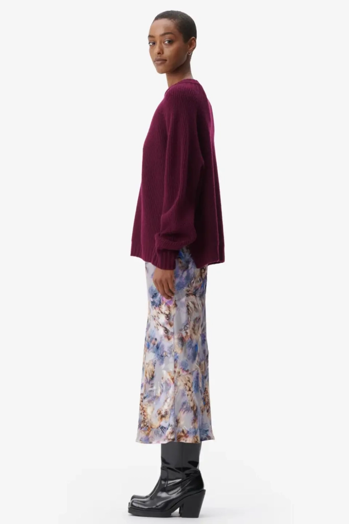 Lala Berlin Skirt Sasa viscose spiral shibori Online
