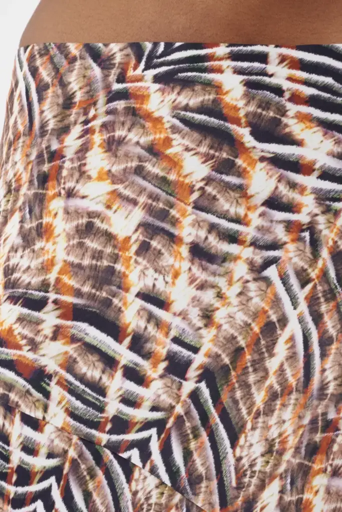 Lala Berlin Skirt Sasa viscose zebra shibori Outlet