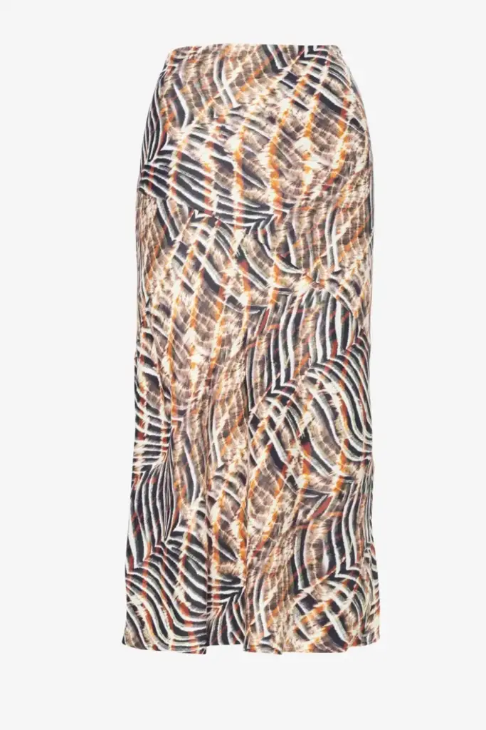 Lala Berlin Skirt Sasa viscose zebra shibori Outlet
