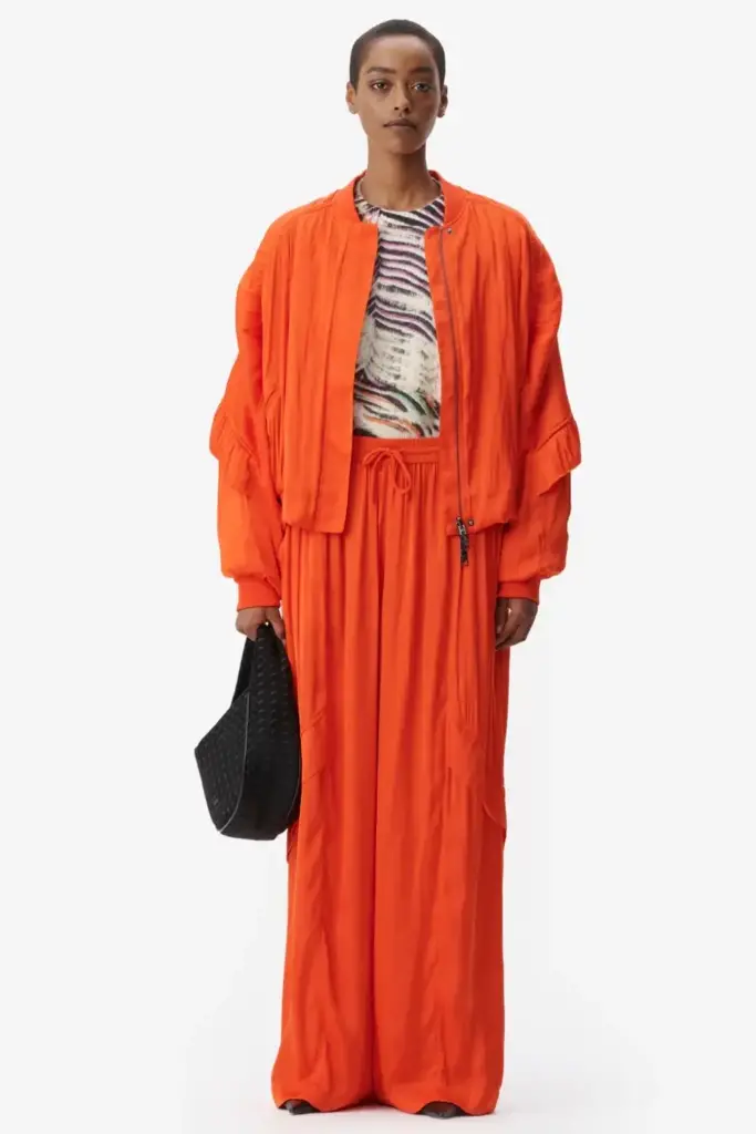 Lala Berlin Pants Perre polyester mix paprika Hotsell