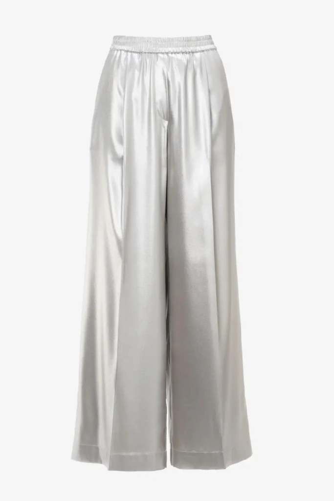 Lala Berlin Pants Perilla polyester silver Fabrikverkauf