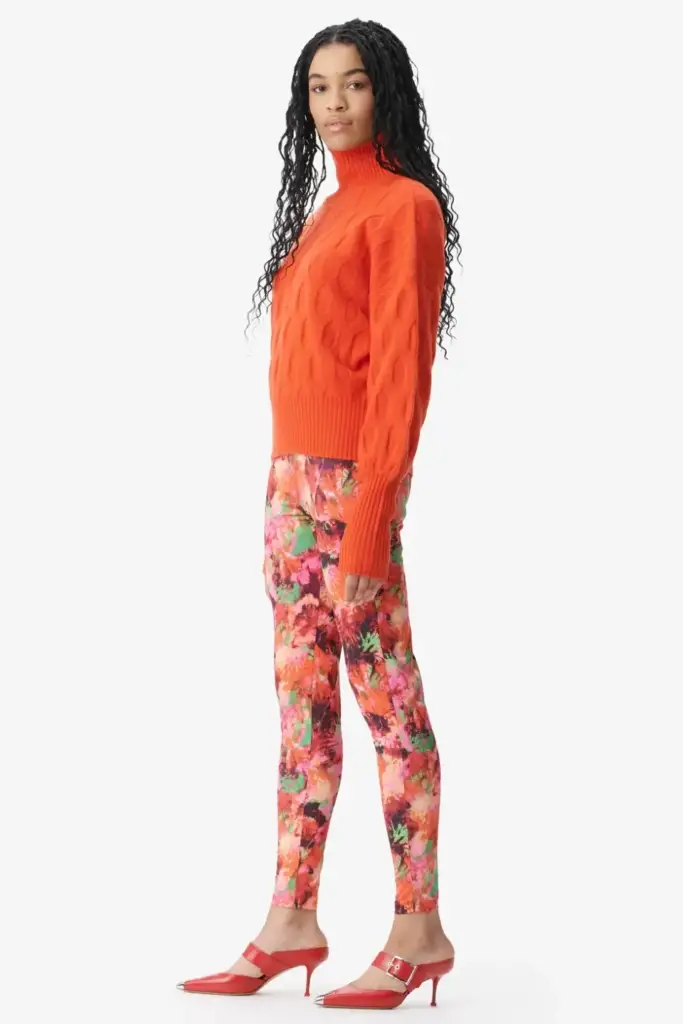 Lala Berlin Legging Leonie polyester mix shibori flower Sonderangebot