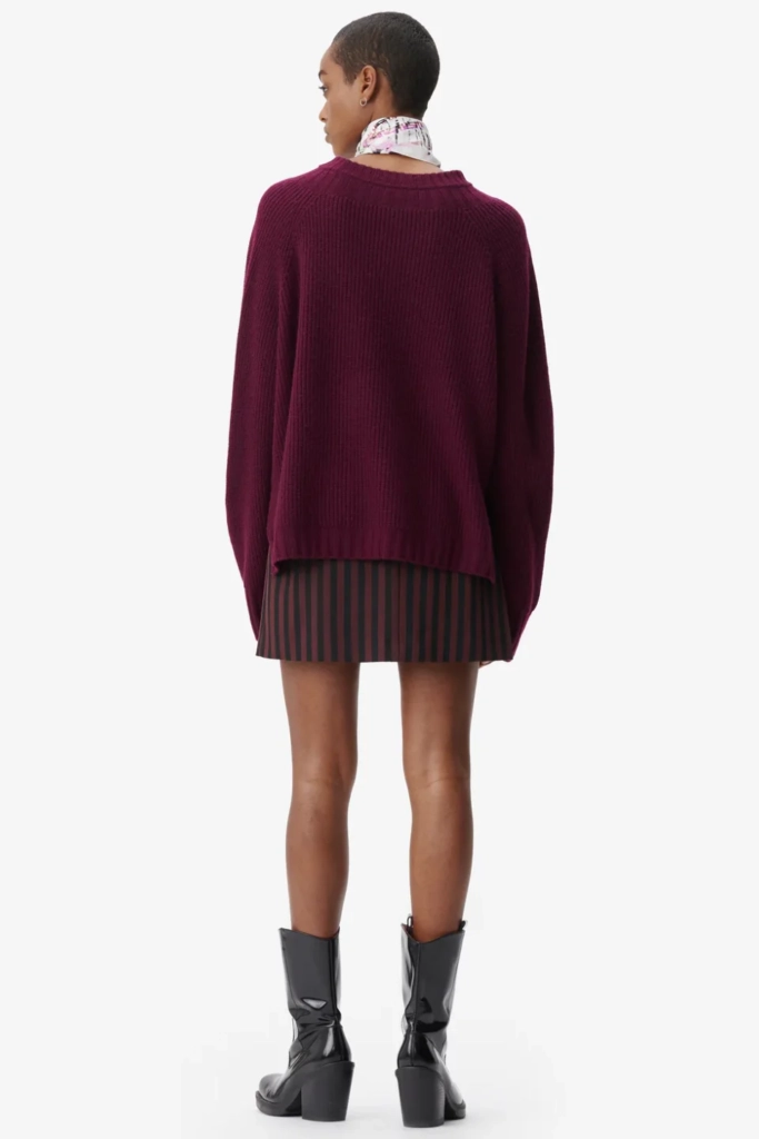 Lala Berlin Jumper Kaleva wool mix fudge Versandkostenfrei