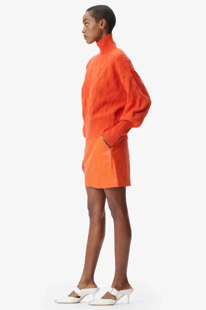 Lala Berlin Jumper Kaito wool mix paprika Flash Sale