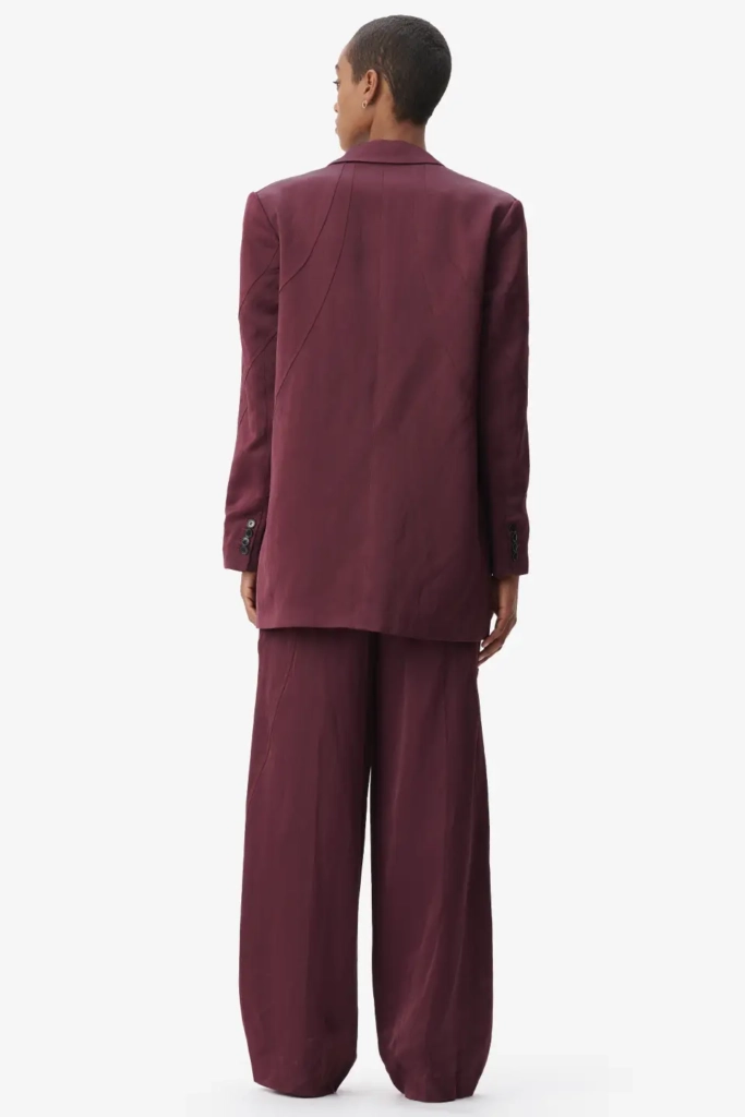 Lala Berlin Jacket Jupi viscose/linen blend fudge Online Shopping