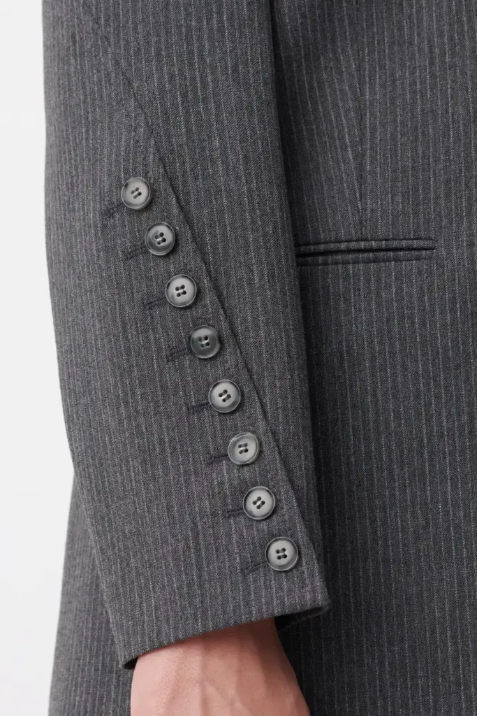 Lala Berlin Jacket Jula polyester mix anthracite stripe Exklusivangebot