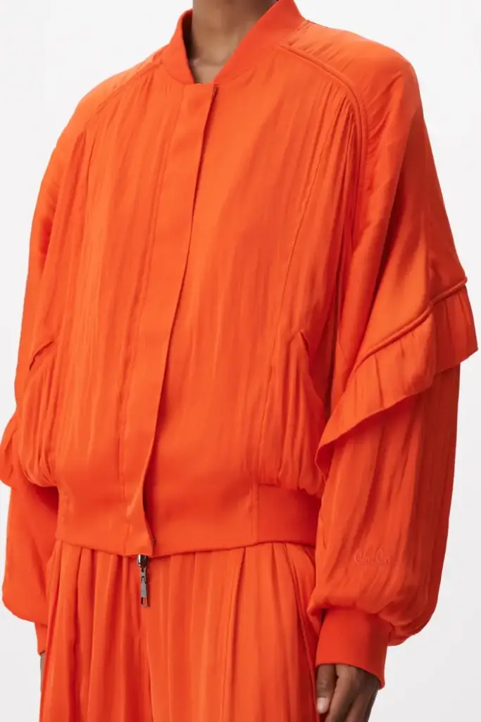 Lala Berlin Jacket Jordi polyester mix paprika Preisnachlass