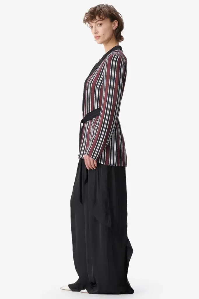 Lala Berlin Jacket Jella viscose shibori stripe Saisonschlussverkauf
