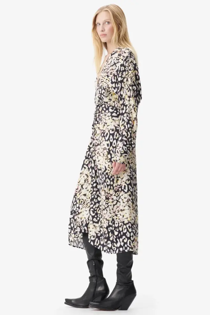 Lala Berlin Dress Diala viscose floral leo Top Angebot