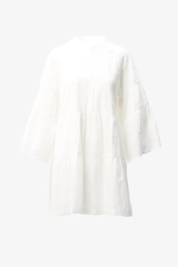 Lala Berlin Dress Delmar cotton embroidery white Exklusive Angebote