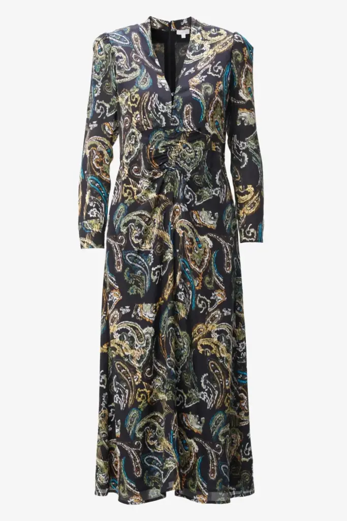 Lala Berlin Dress Damaso viscose/silk blend paisley park Kauf eins, bekomm eins gratis