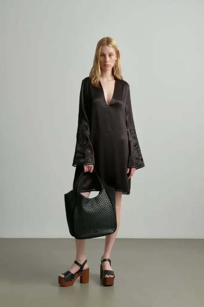 Lala Berlin Dress Dagur viscose black Riesige Ersparnisse