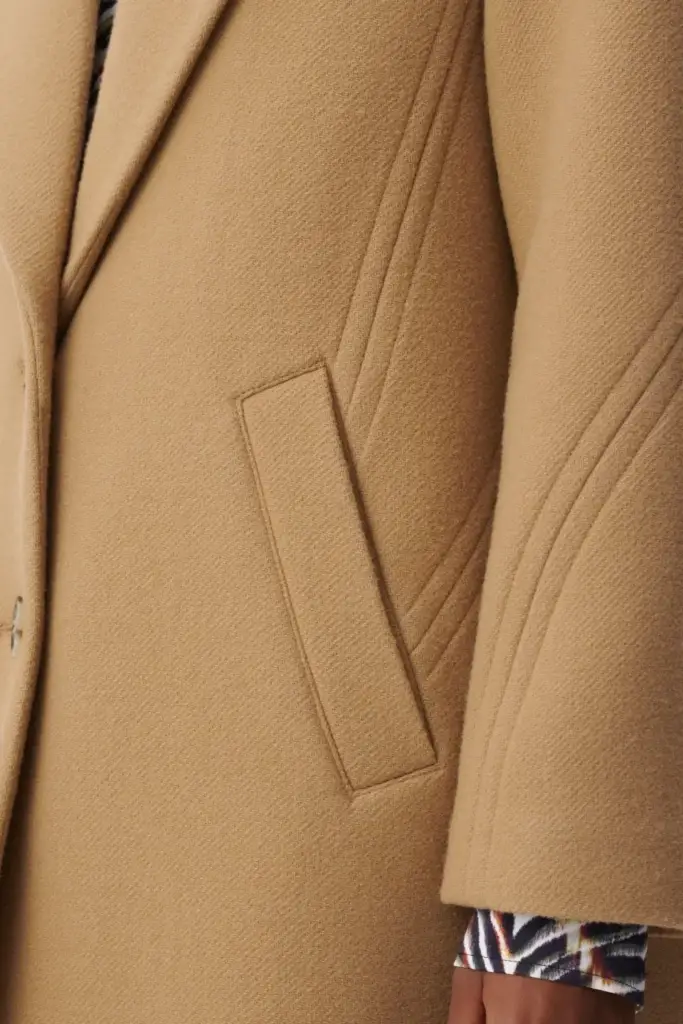 Lala Berlin Coat Orely wool mix toffee Super Sparpreis