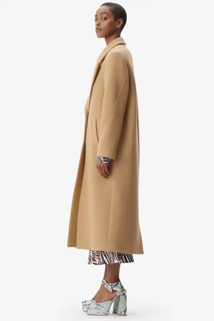 Lala Berlin Coat Orely wool mix toffee Super Sparpreis