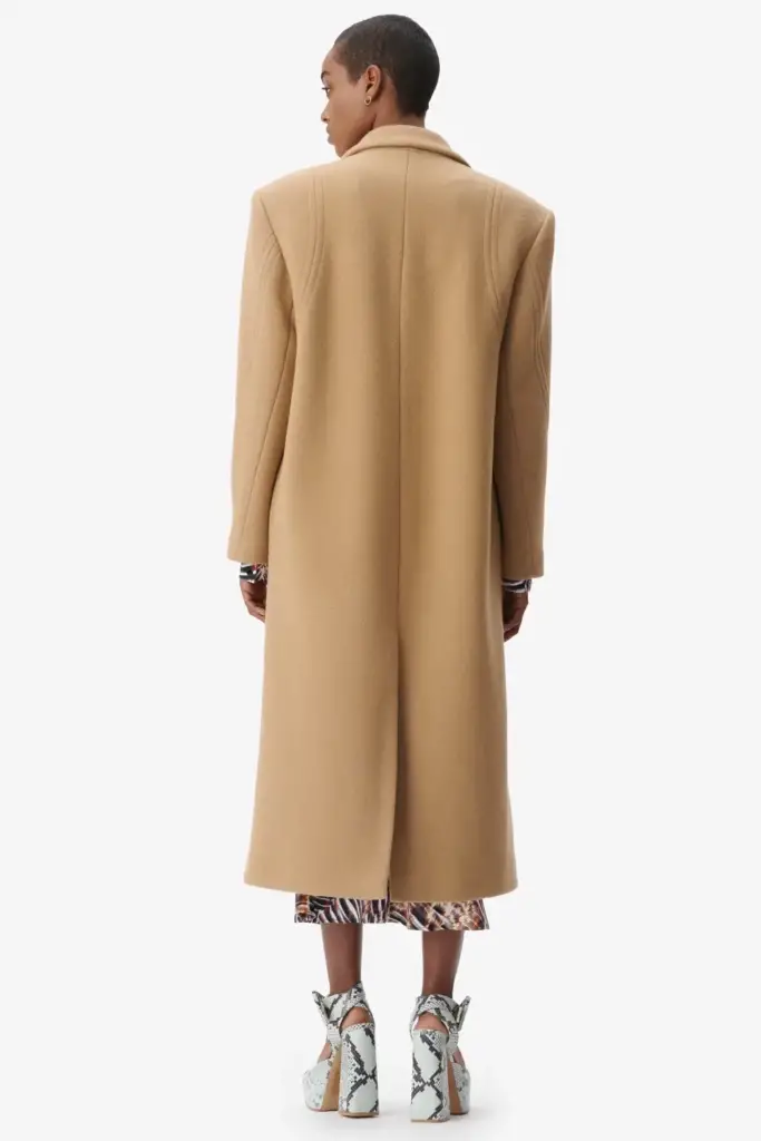 Lala Berlin Coat Orely wool mix toffee Super Sparpreis