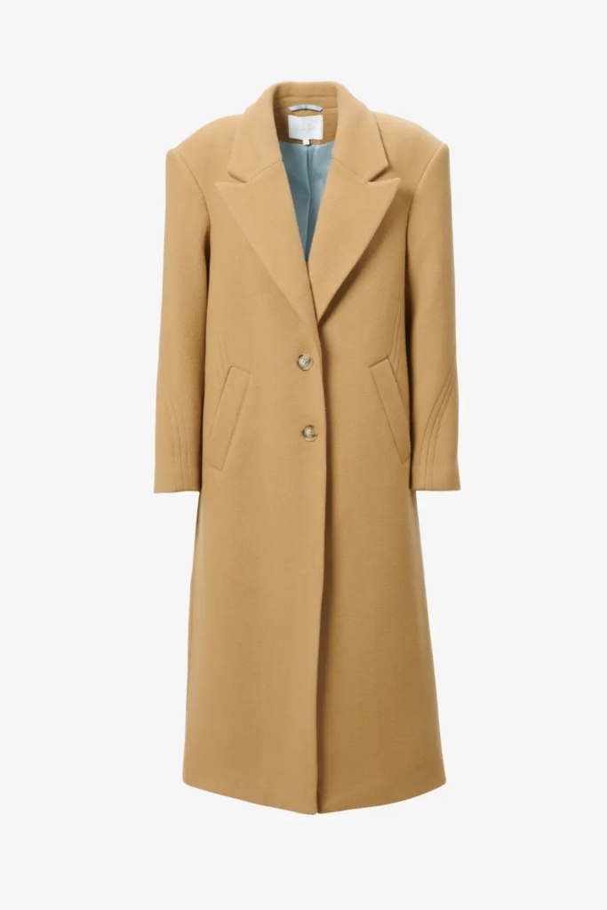 Lala Berlin Coat Orely wool mix toffee Super Sparpreis