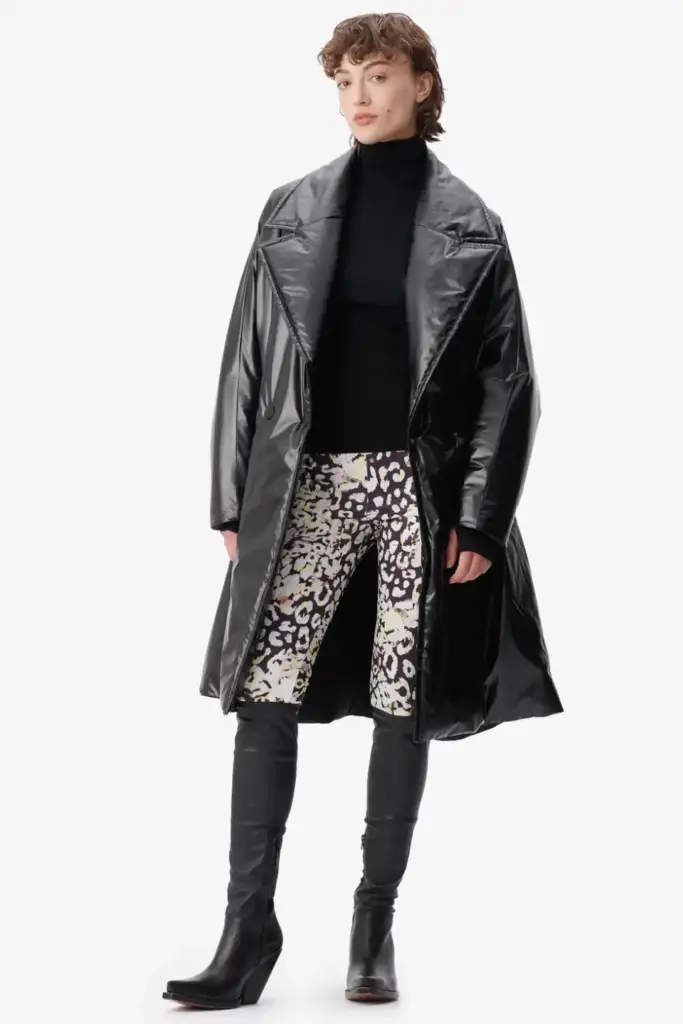 Lala Berlin Coat Ophir polyester black Wochenangebot