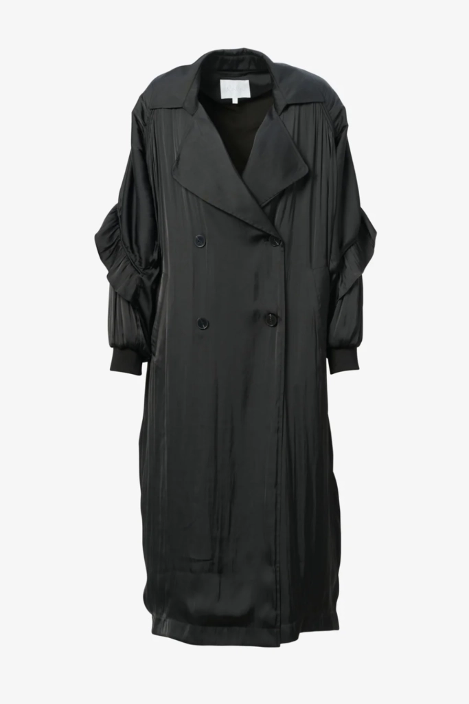 Lala Berlin Coat Olaya polyester mix black Begrenzte Freigabe