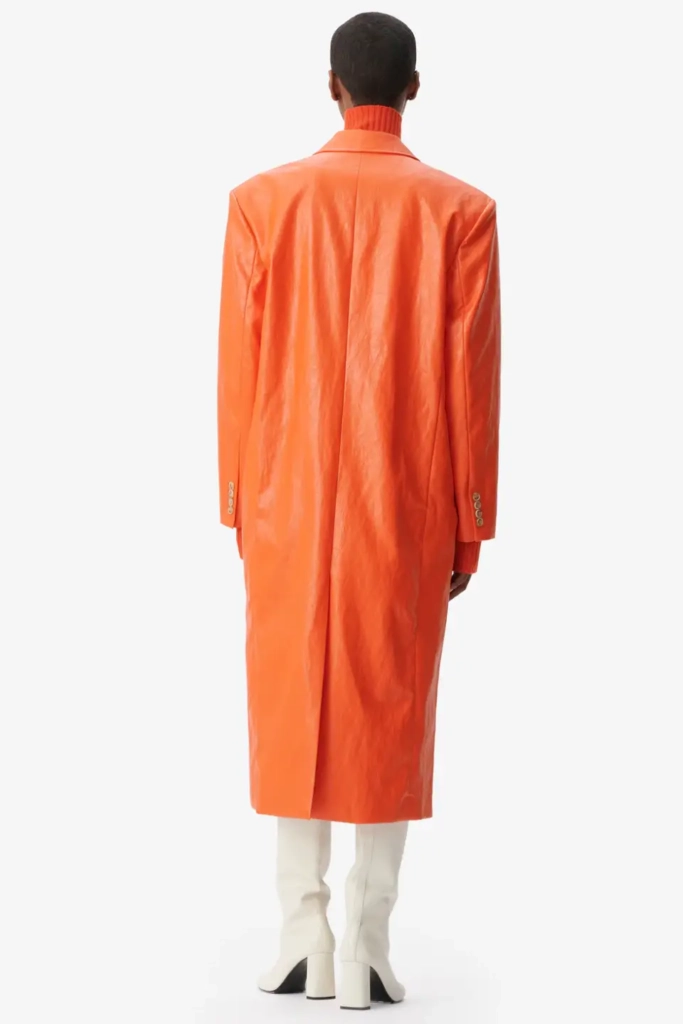 Lala Berlin Coat Odith viscose mix paprika Letzte 3 Tage