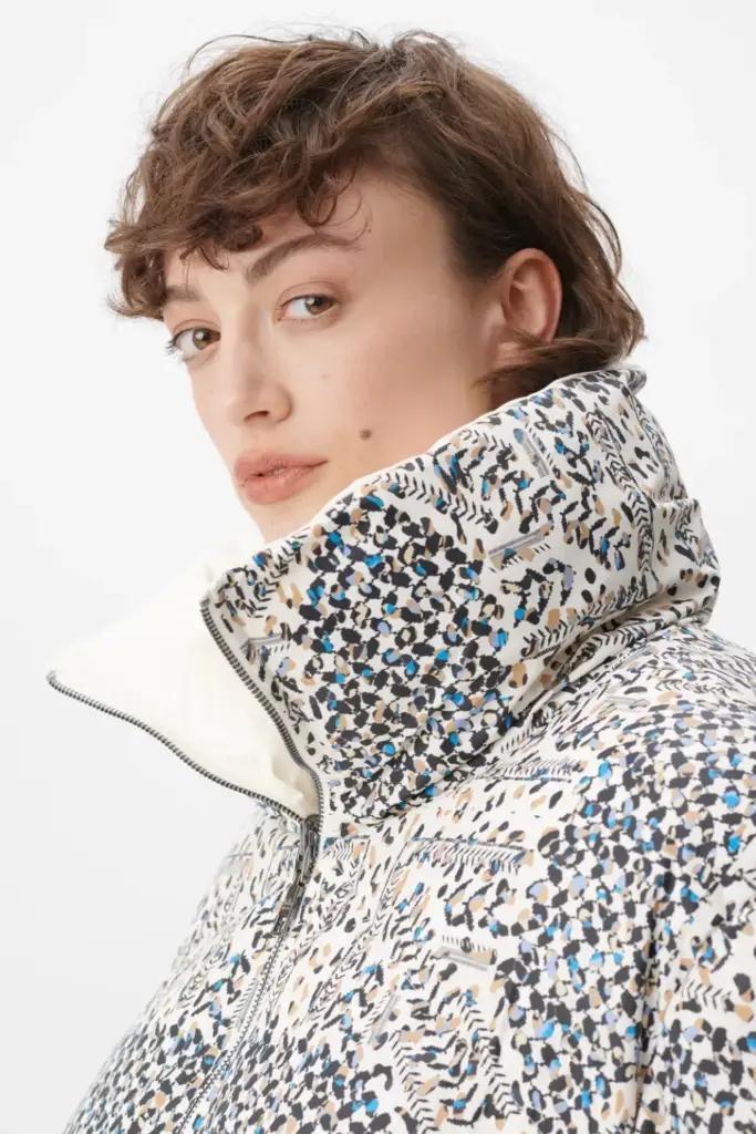 Lala Berlin Coat Odelie polyamide heritage star blue Letzte 2 Tage