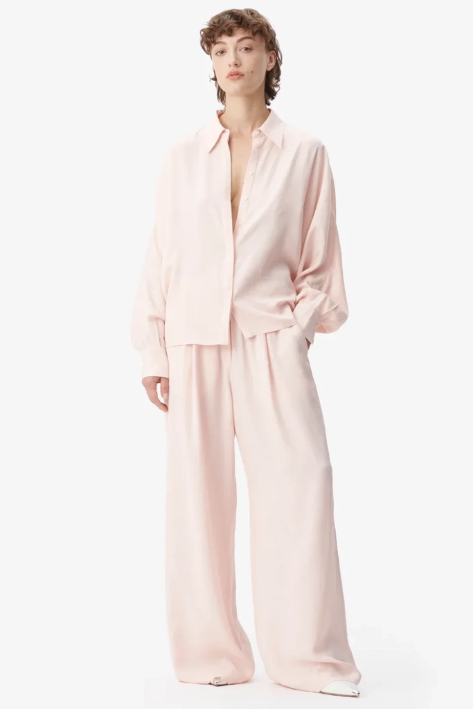 Lala Berlin Blouse Buccia viscose mix lalagram peach blush Letzter Tag