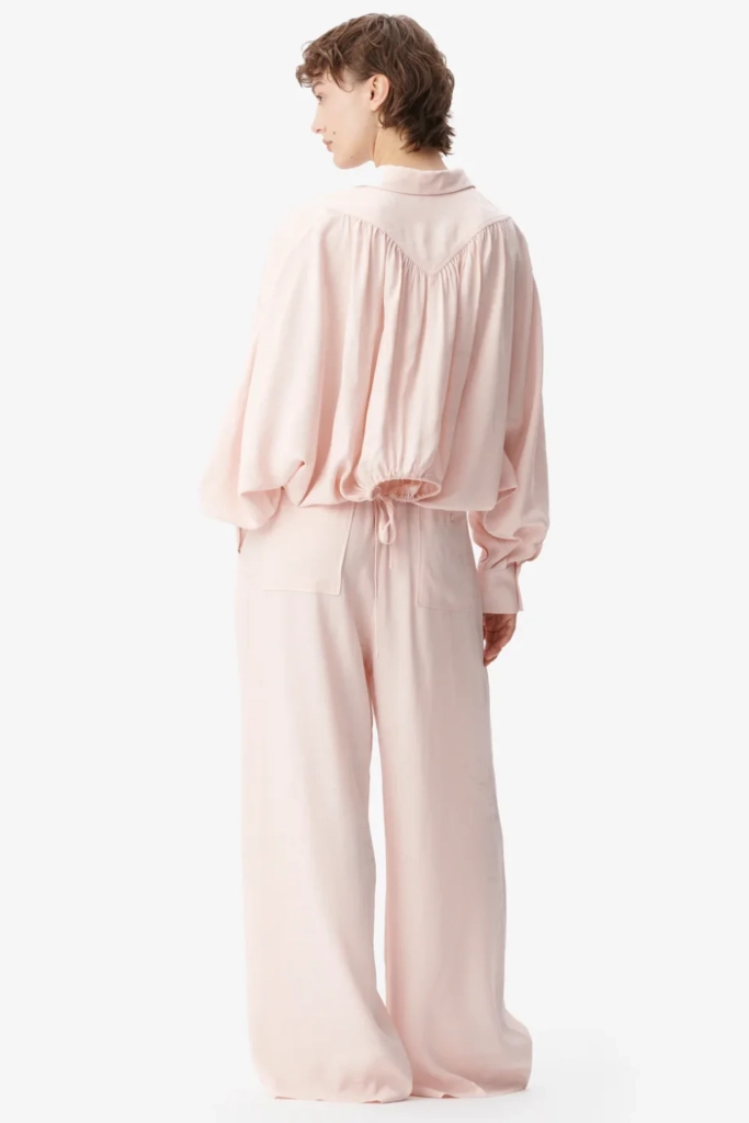 Lala Berlin Blouse Buccia viscose mix lalagram peach blush Letzter Tag