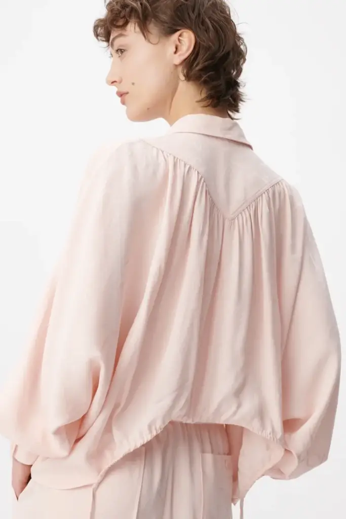 Lala Berlin Blouse Buccia viscose mix lalagram peach blush Letzter Tag