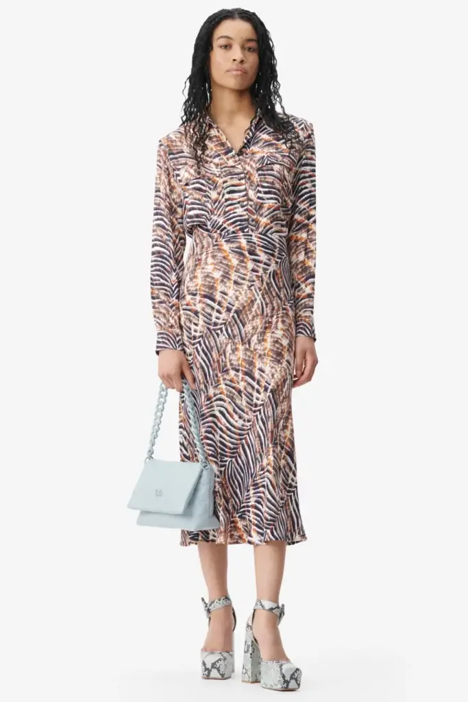 Lala Berlin Blouse Bemar viscose zebra shibori Bis zu 55% Rabatt