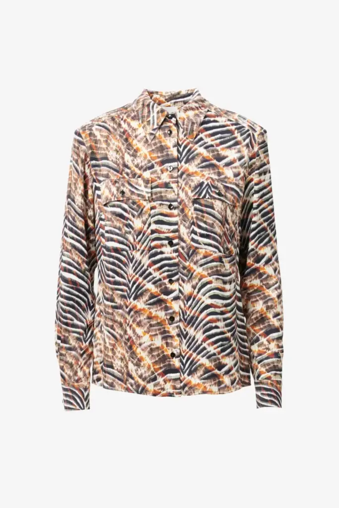Lala Berlin Blouse Bemar viscose zebra shibori Bis zu 55% Rabatt