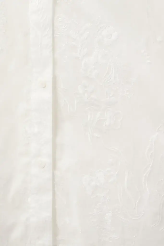 Lala Berlin Blouse Bam cotton embroidery white Nur noch ein Tag übrig