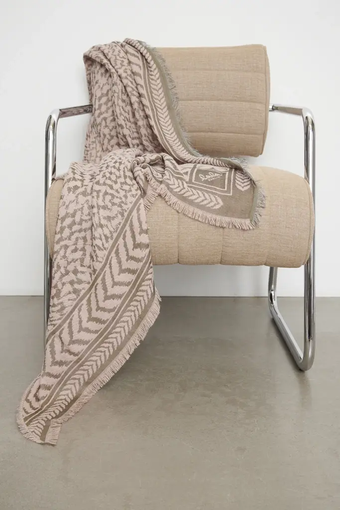 Lala Berlin Triangle Anmye wool mix powder/pink Im Verkauf