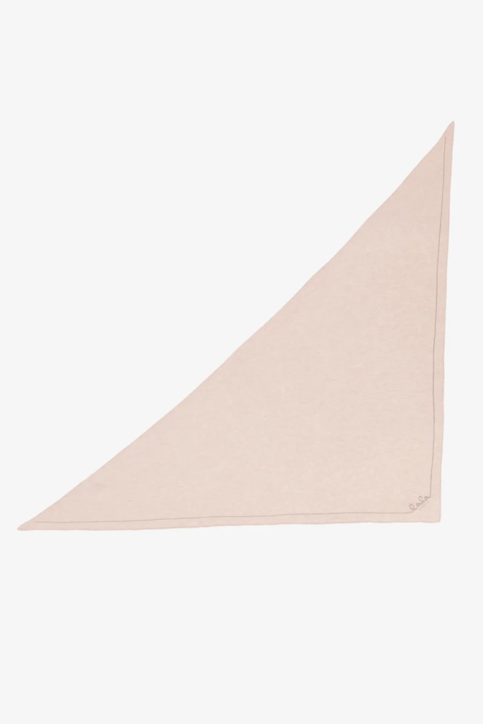 Lala Berlin Triangle Solid Logo M cashmere dune beige 50% Rabatt für begrenzte Zeit