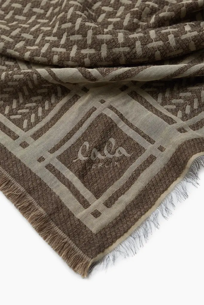 Lala Berlin Triangle Anaya wool mix stone Rabatte dieses Monats