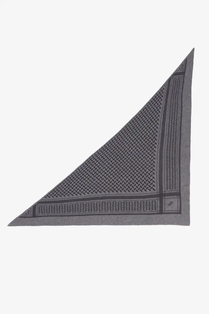 Lala Berlin Triangle Trinity Classic M cashmere lubecca dark grey melange im Angebot