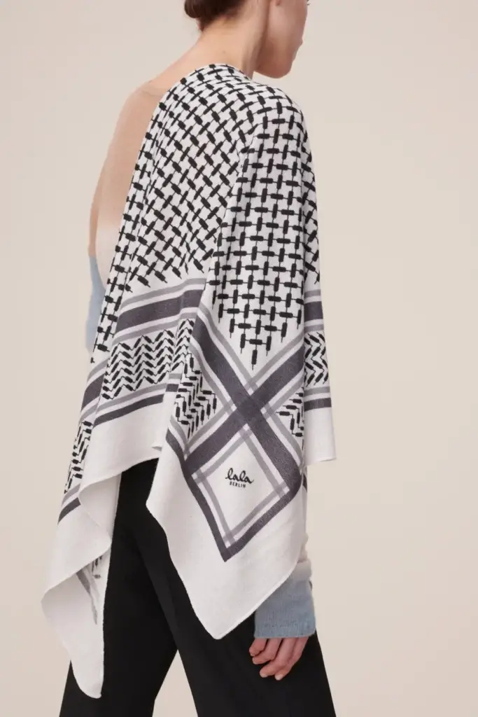 Lala Berlin Triangle Trinity Classic M cashmere alabastro off white Günstiger Verkauf