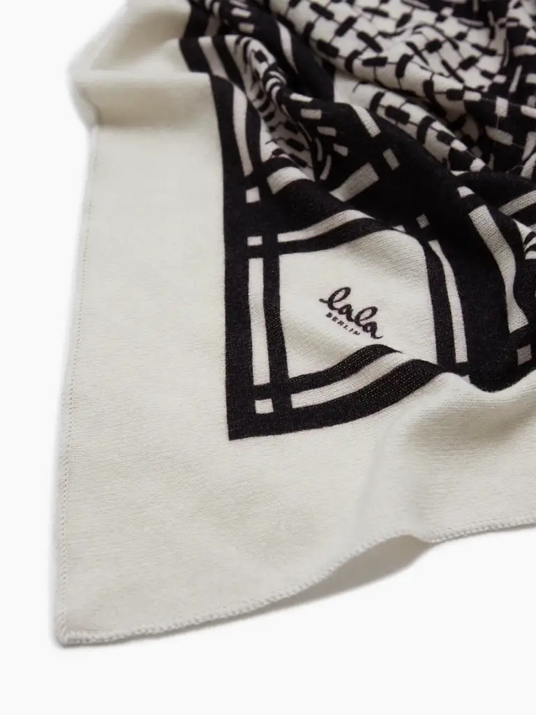 Lala Berlin Triangle Puzzle cashmere alabastro/antracite Sonderangebot
