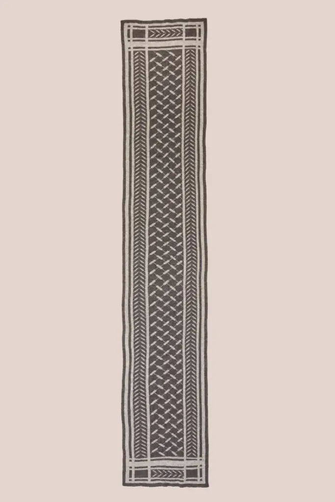 Lala Berlin Scarf Chuck cashmere light grey Preisnachlass