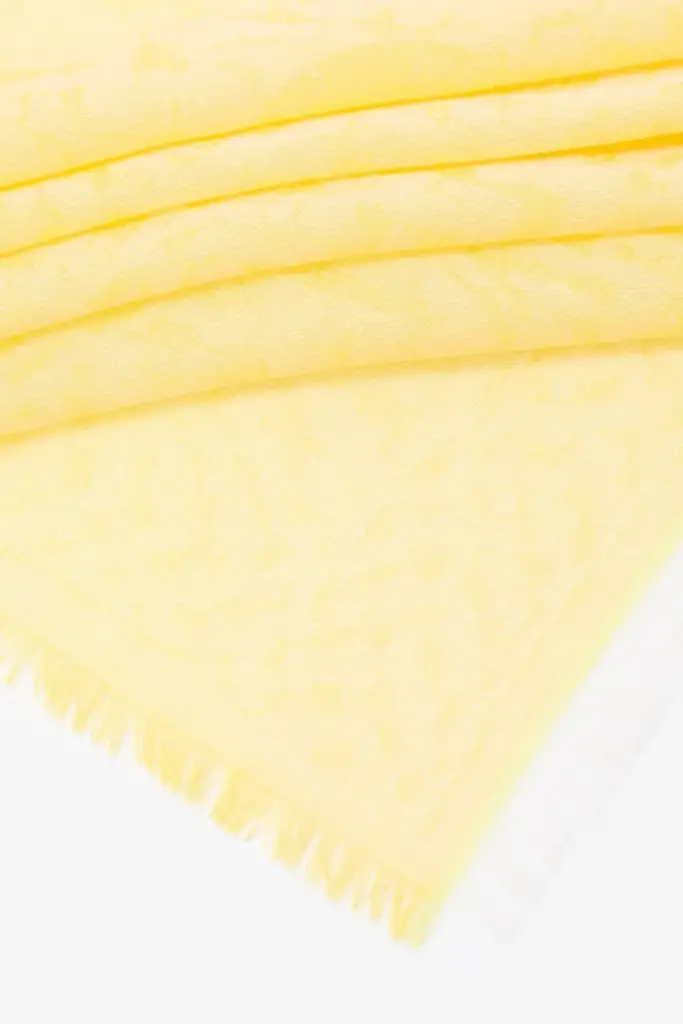 Lala Berlin Scarf Arian cotton diamond yellow Top Angebot