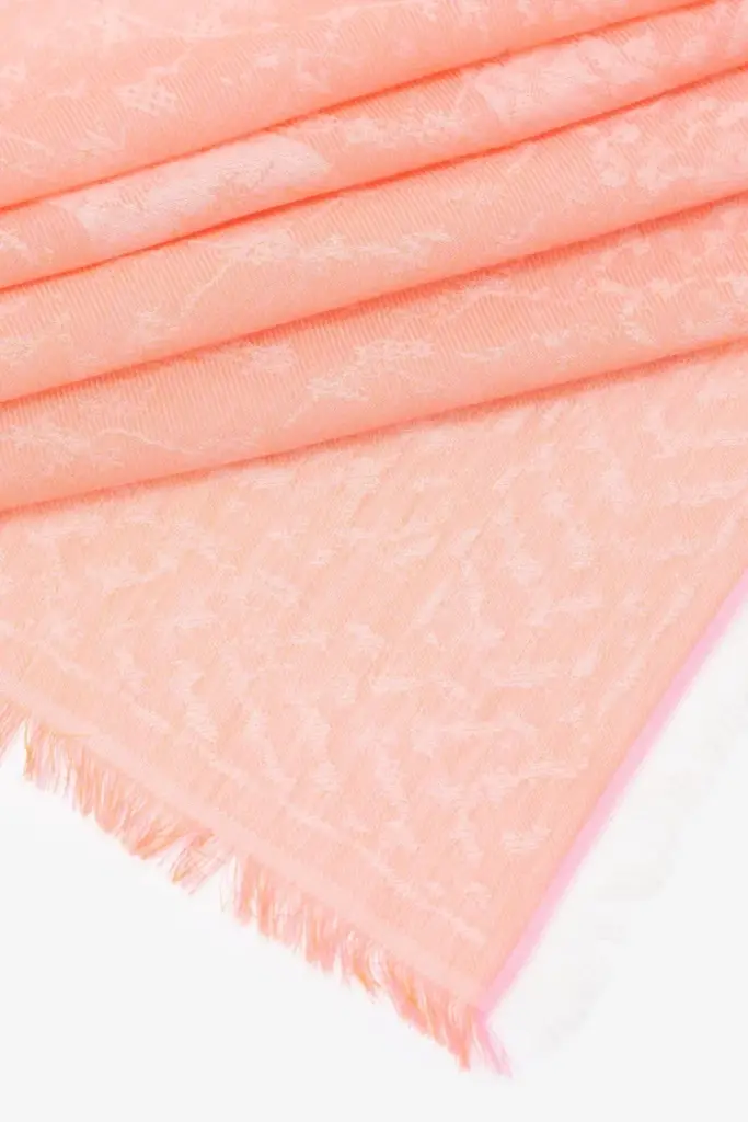 Lala Berlin Scarf Arian cotton diamond red Neueste Mode