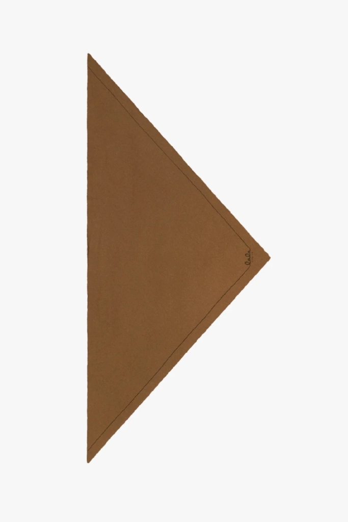 Lala Berlin Triangle Solid M cashmere mocca Räumungsverkauf
