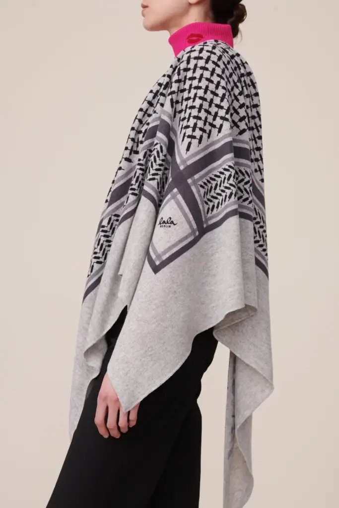 Lala Berlin Triangle Trinity Classic L cashmere light grey VIP-Rabatte