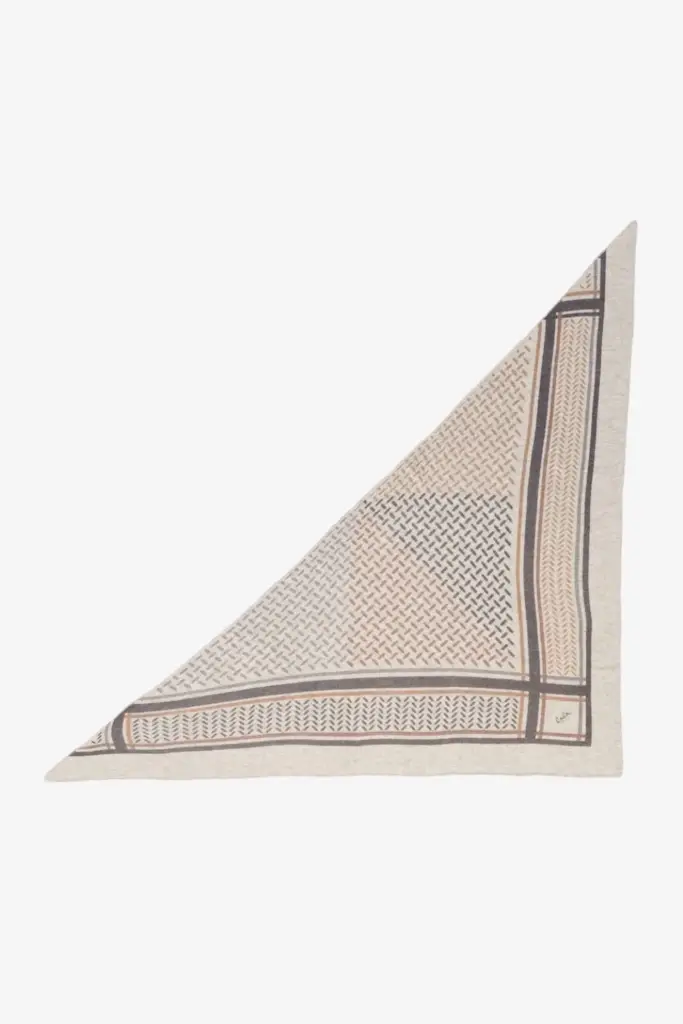 Lala Berlin Triangle Puzzle cashmere desert Neueste Stile