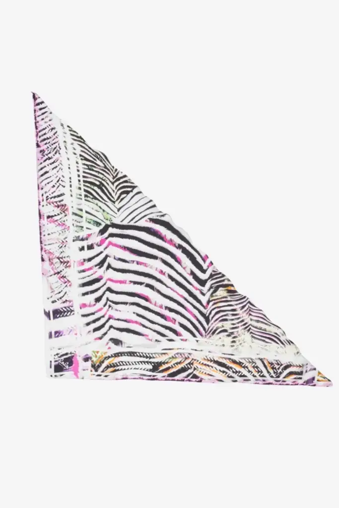 Lala Berlin Triangle Aina silk zebra dragonfruit Speichern exportieren